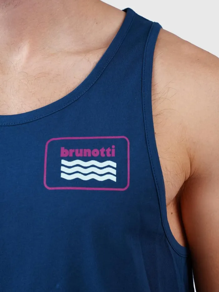 Brunotti Tshirts Men TatySinglet Blue
