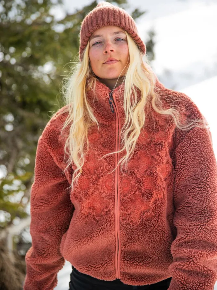 Brunotti Teddy Women Osaka Teddy Jacket Brown