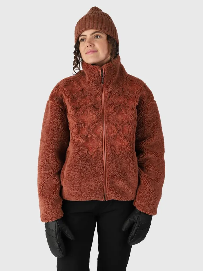 Brunotti Teddy Women Osaka Teddy Jacket Brown