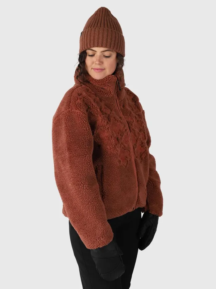 Brunotti Teddy Women Osaka Teddy Jacket Brown