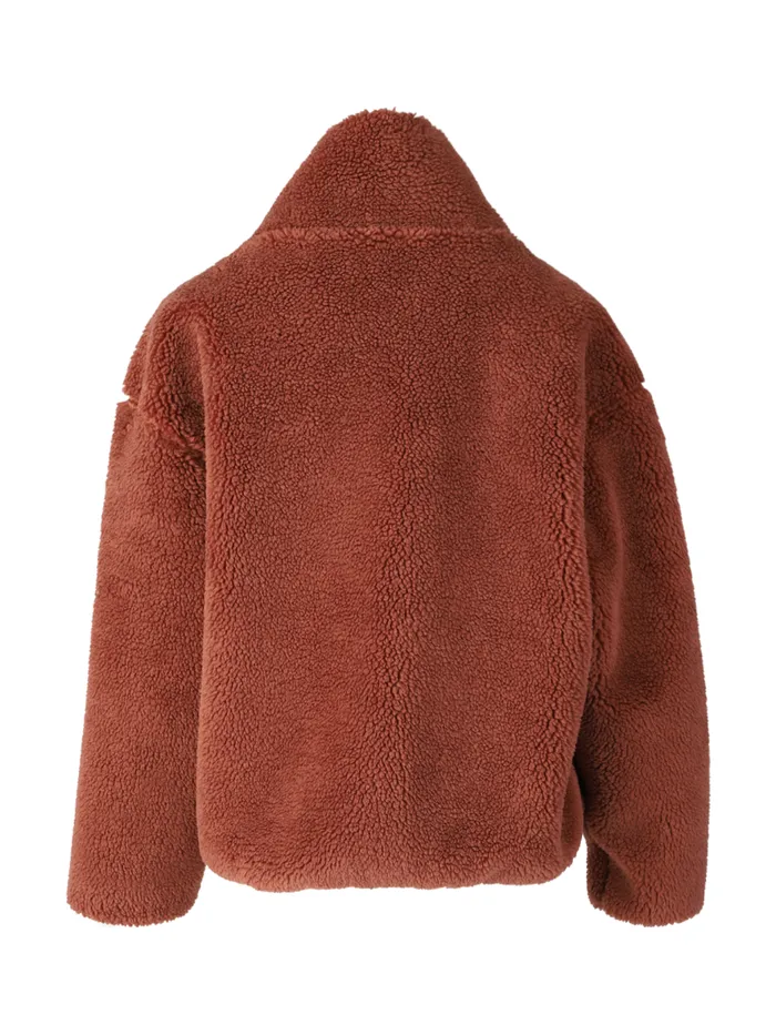 Brunotti Teddy Women Osaka Teddy Jacket Brown