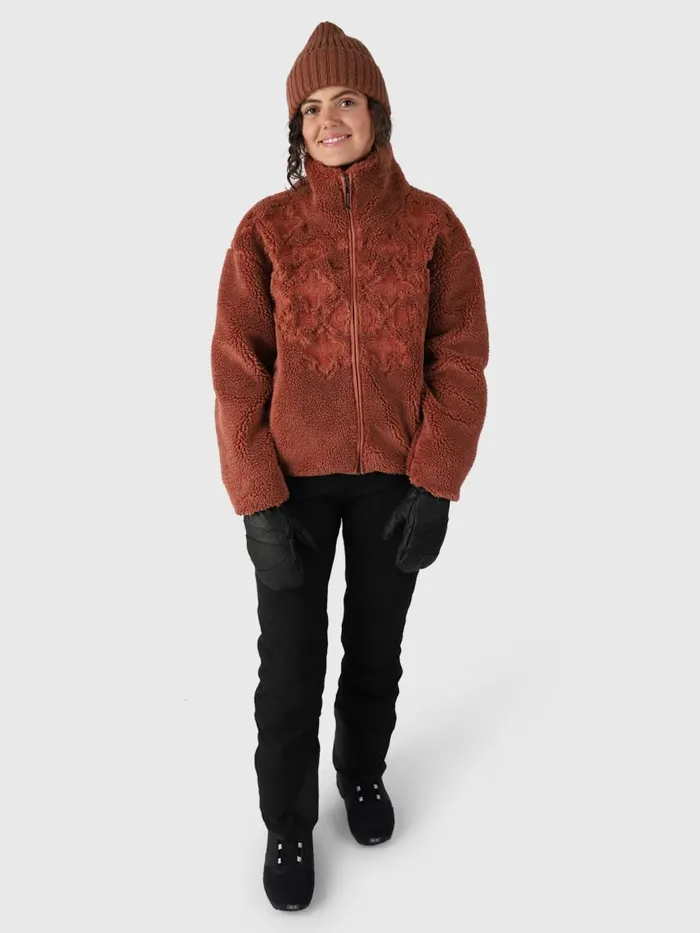 Brunotti Teddy Women Osaka Teddy Jacket Brown