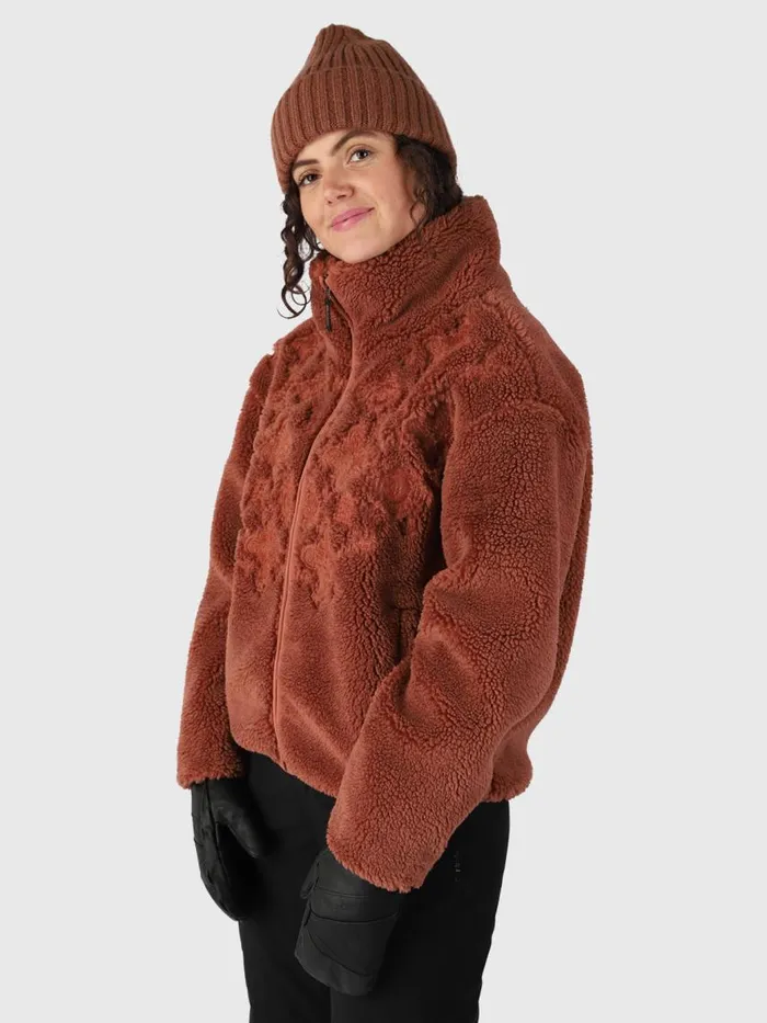 Brunotti Teddy Women Osaka Teddy Jacket Brown