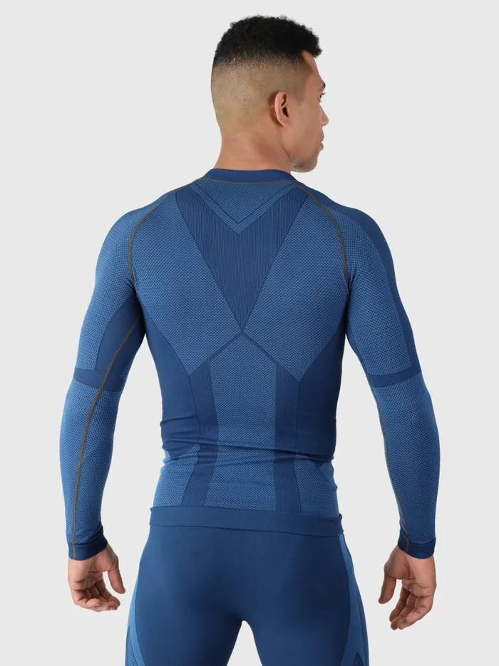Brunotti Thermal Clothing Men SilvrettaThermal Top Blue