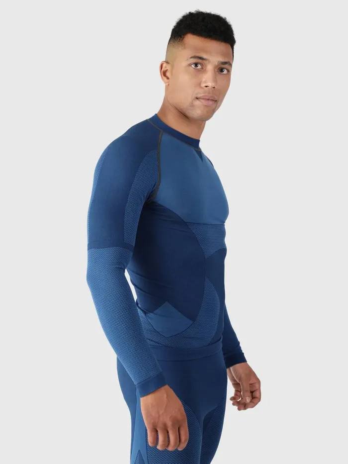 Brunotti Thermal Clothing Men SilvrettaThermal Top Blue