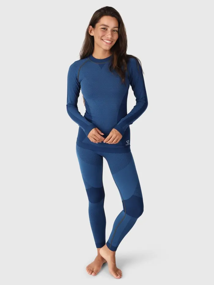 Brunotti Thermal Clothing Women Tanzias Thermal Top Blue