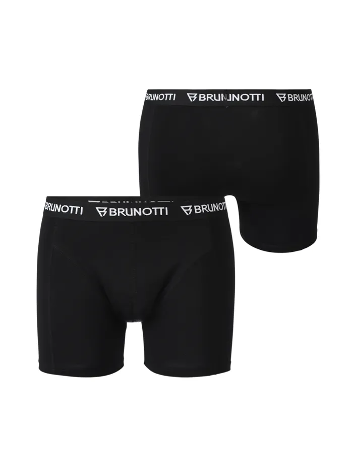 Brunotti Underwear Men Mees 2PackBoxer Briefs Black