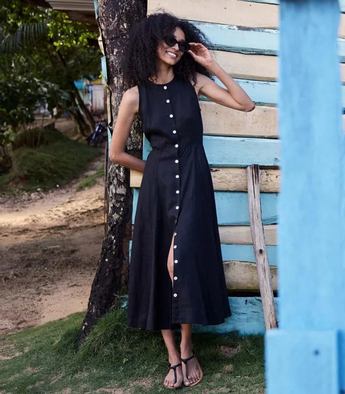 BRYONY DRESS Black Shop DEN Dresses
