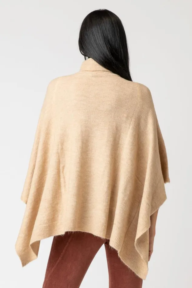 Cartwright Poncho Pale Camel Clothing XCVI Sweaters