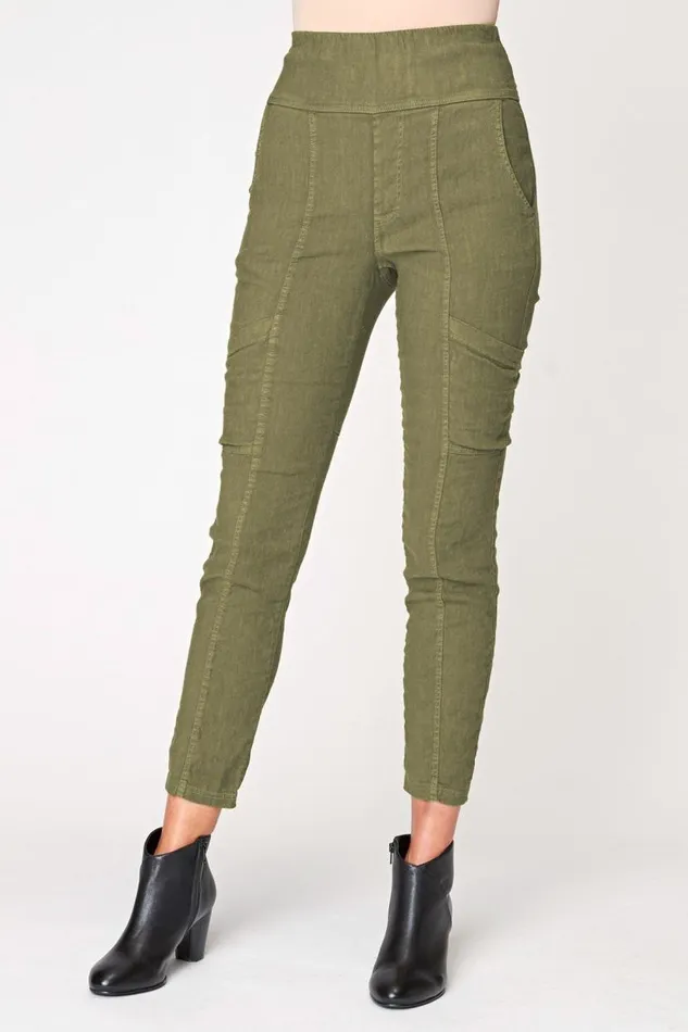 Cascade High Waist Legging Hunter Green Clothing XCVI Leggings