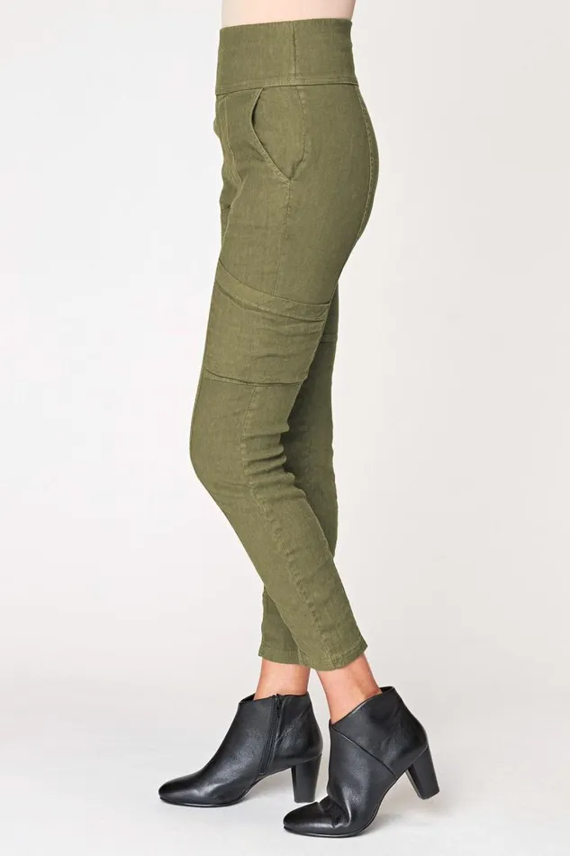 Cascade High Waist Legging Hunter Green Clothing XCVI Leggings