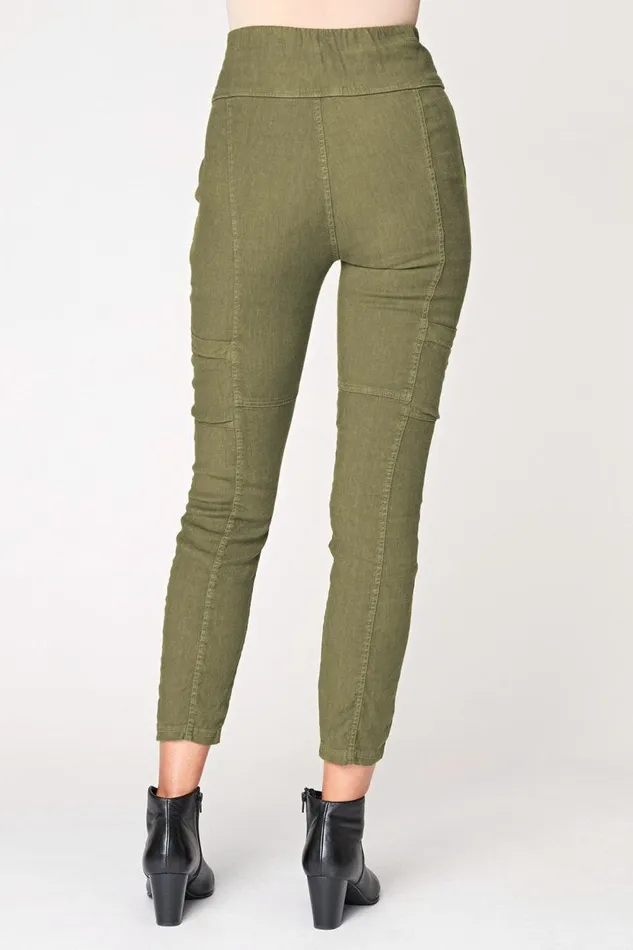Cascade High Waist Legging Hunter Green Clothing XCVI Leggings