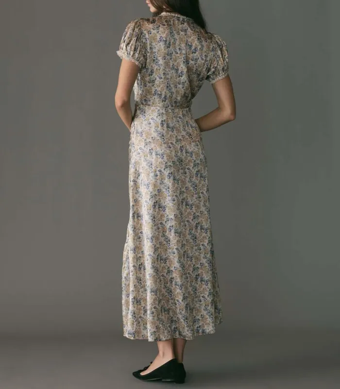 CERELIA DRESS Bleu Wildflower Thicket Shop DEN Dresses