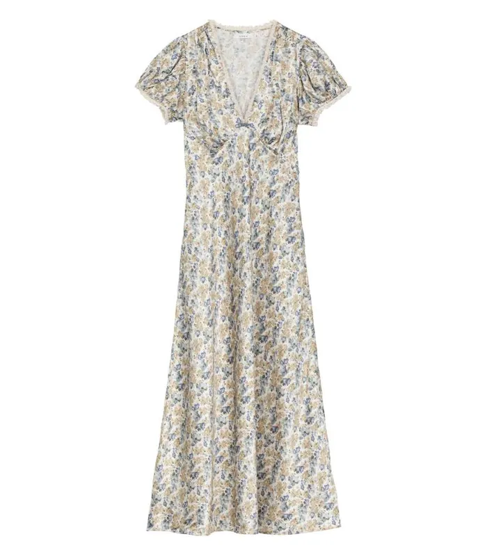 CERELIA DRESS Bleu Wildflower Thicket Shop DEN Dresses