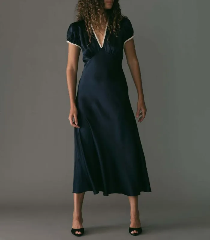 CERELIA DRESS Deep Navy Shop DEN Dresses