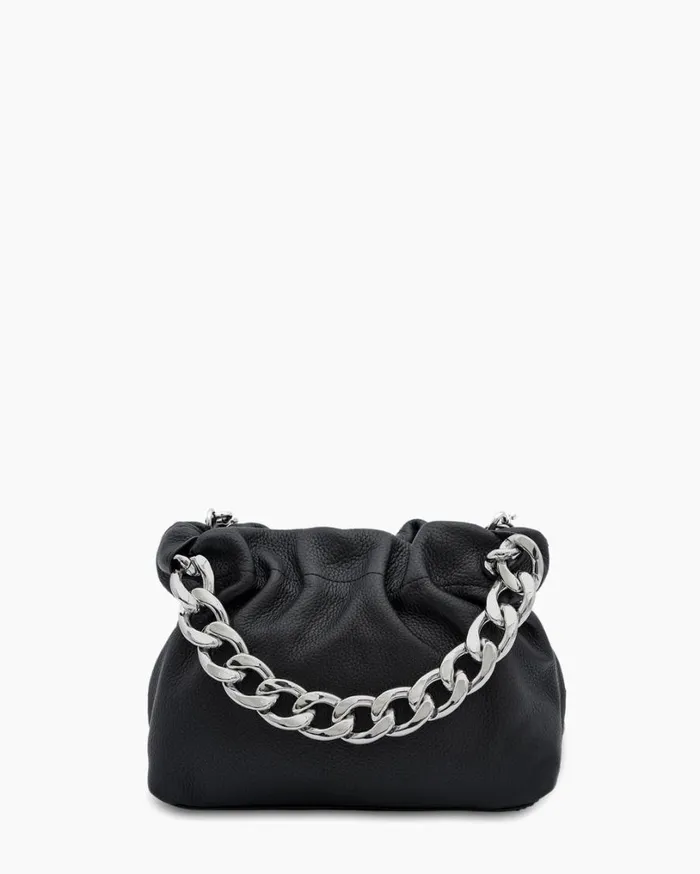 Chain Novelty Handheld Crossbody Black With Disco Studs Women Aimee Kestenberg Crossbody Bags