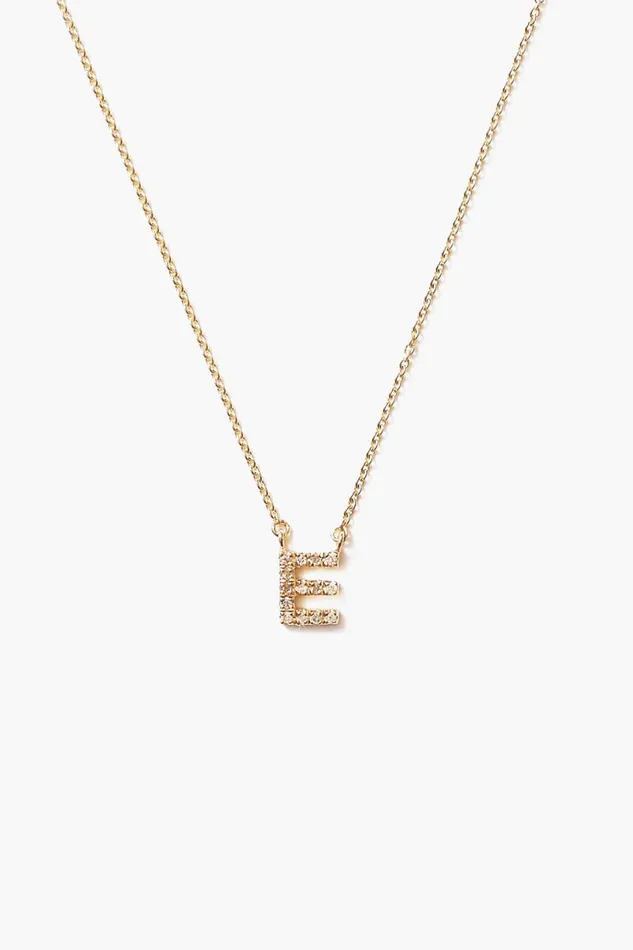 Chan Luu 14k Gold And White Diamond Initial Necklace Women Necklaces