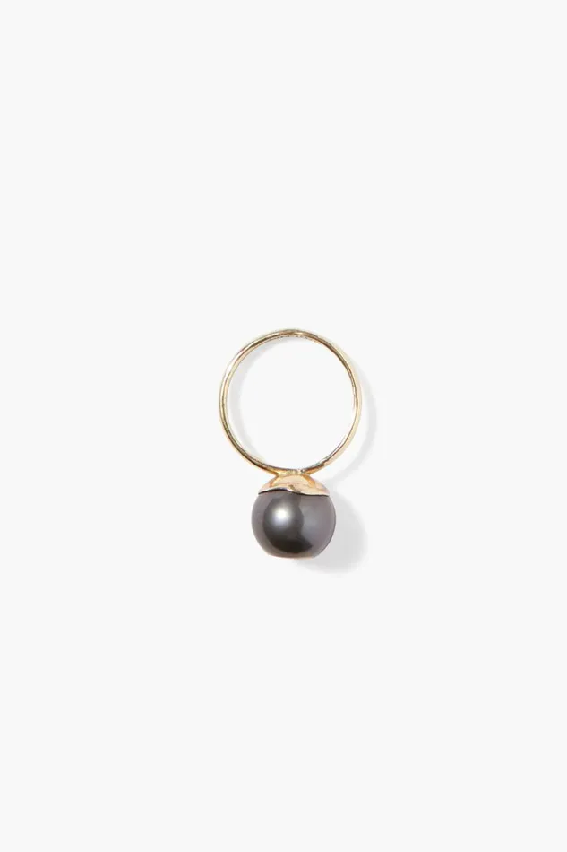 Chan Luu 14k Iris Ring Tahitian Pearl Women 14k Fine