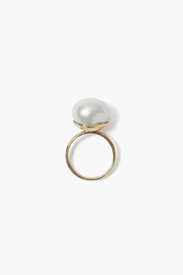 Chan Luu 14k Monaco Ring White Pearl Women 14k Fine