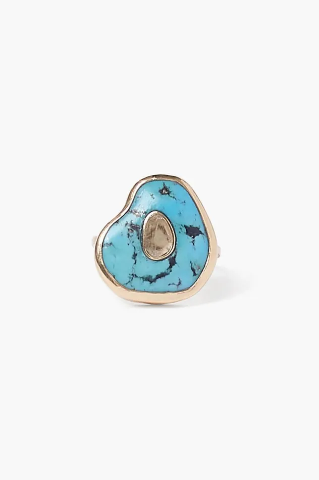 Chan Luu 14k Oasis Ring Turquoise Women 14k Fine