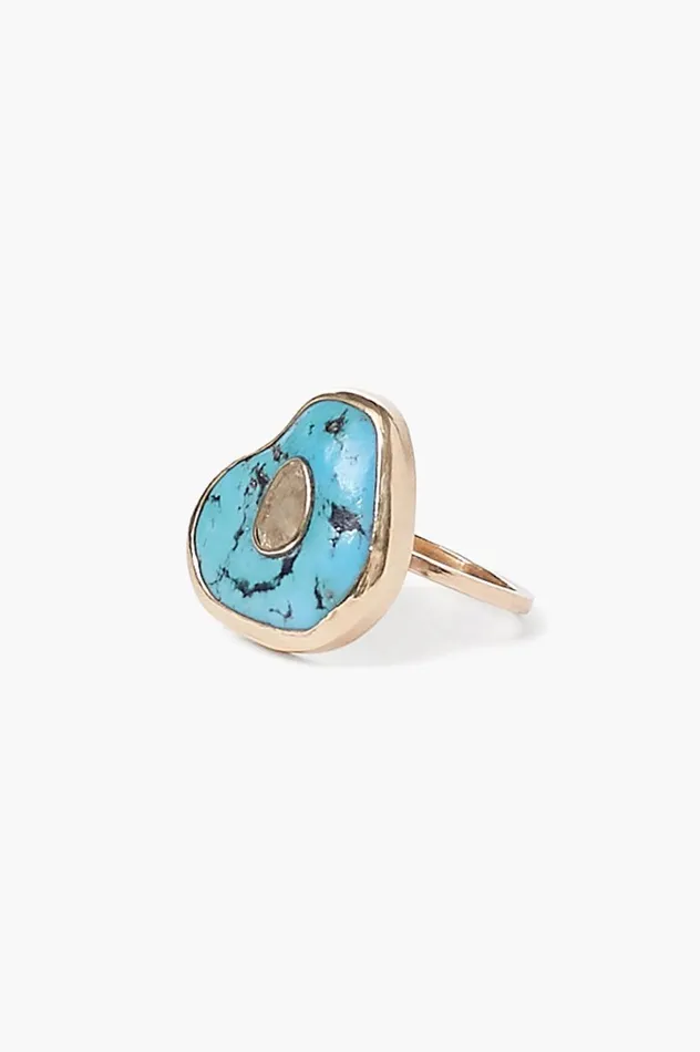 Chan Luu 14k Oasis Ring Turquoise Women 14k Fine
