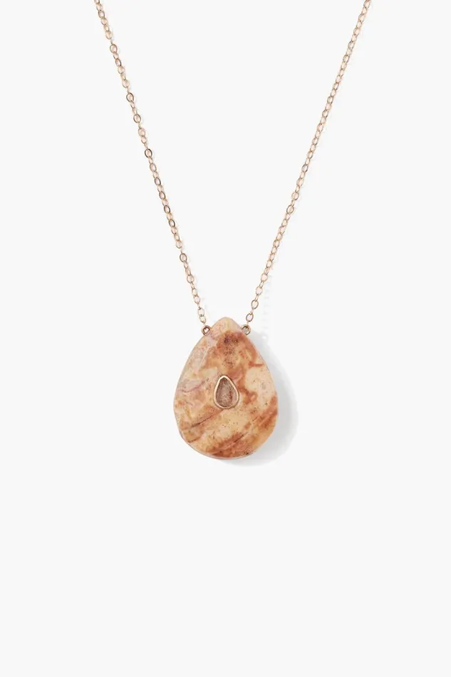 Chan Luu 14k Temple Necklace Agate Women Necklaces