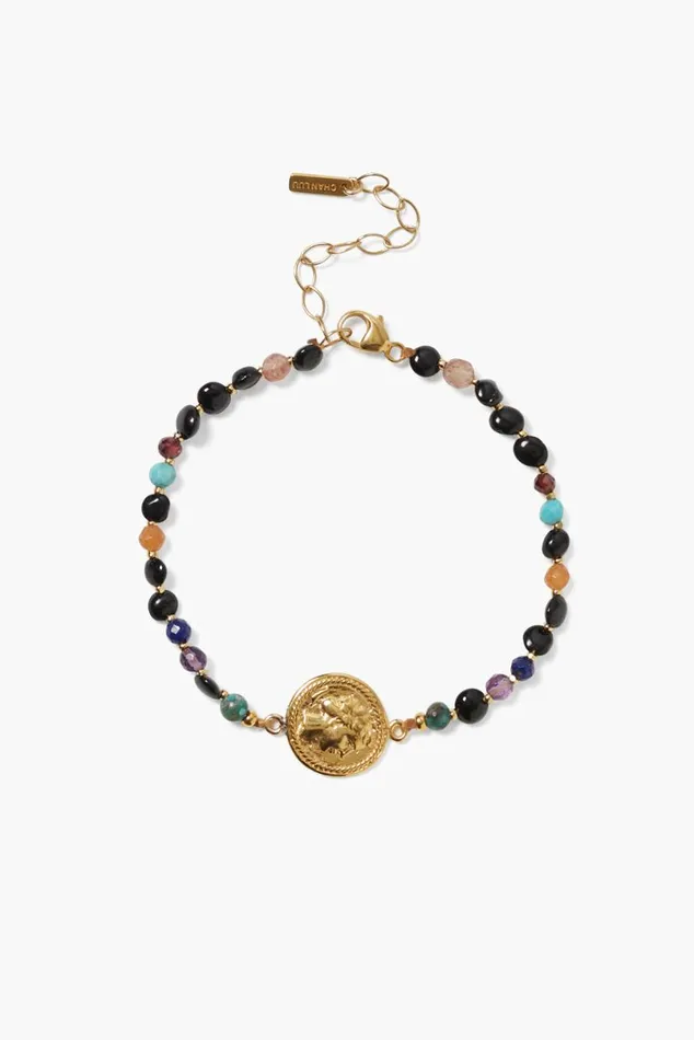 Chan Luu Artemis Coin Bracelet Multi Women Bracelets