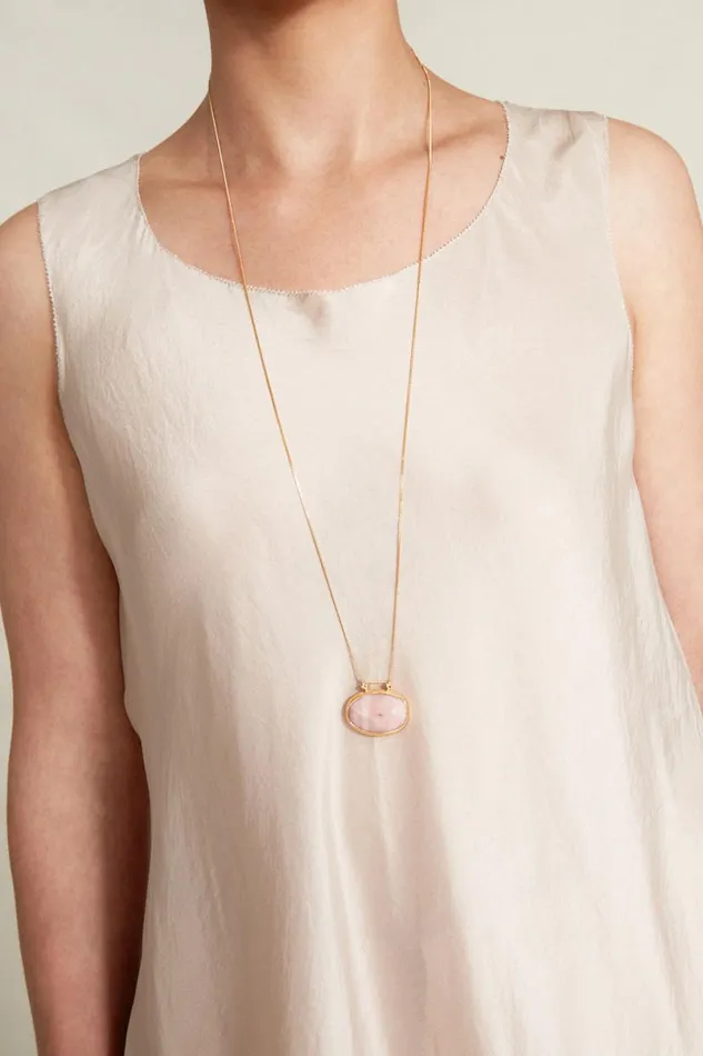 Chan Luu Aruba Necklace Pink Opal Women Necklaces