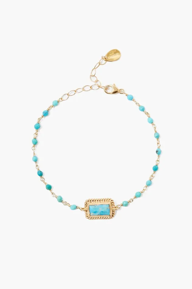 Chan Luu Aura Bracelet Turquoise Women Bracelets