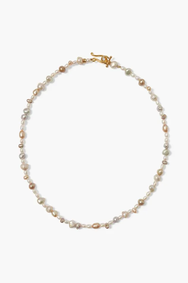 Chan Luu Bali Necklace Champagne Mix Women Necklaces
