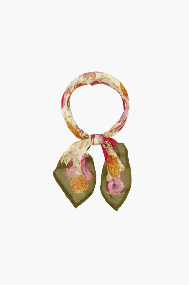 Chan Luu Bandana Marigold Overgrown Floral Women Bandanas