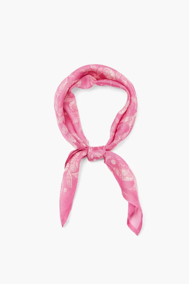 Chan Luu Bandana Pink Paisley Women Bandanas