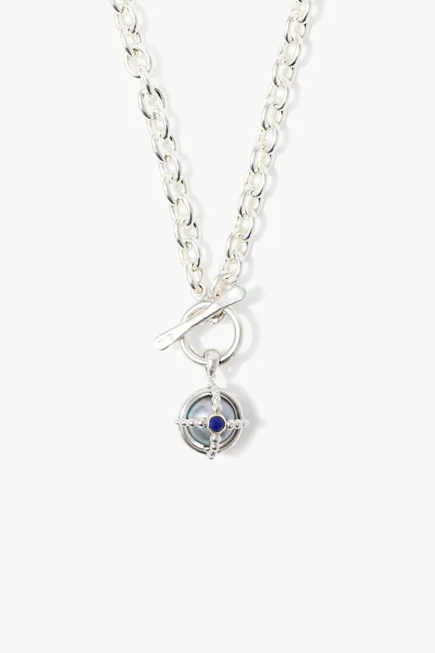 Chan Luu Charlotte Necklace Grey Pearl Mix Women Necklaces