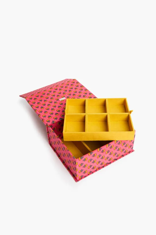 Chan Luu Classic Jewelry Box Pink Women Jewelry Storage