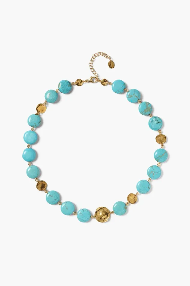 Chan Luu Coin Necklace Turquoise Women Necklaces