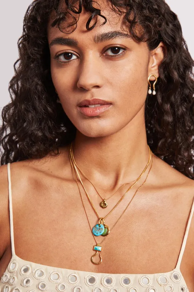 Chan Luu Coin Necklace Yellow Gold Women Necklaces