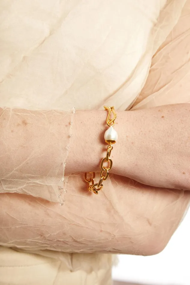 Chan Luu Cyprus Chain Bracelet Yellow Gold Women Bracelets