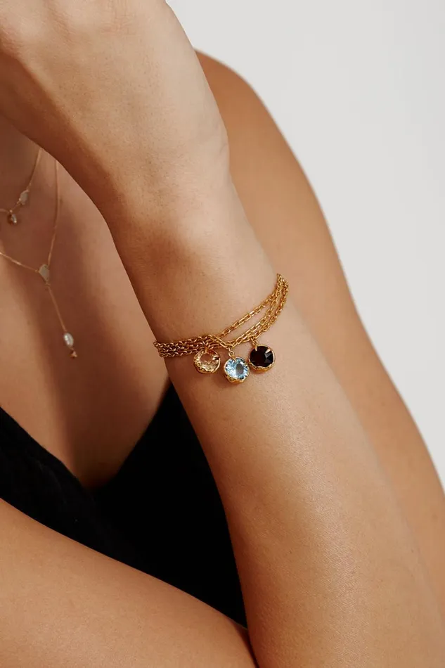 Chan Luu December Birthstone Bracelet Turquoise Crystal Women Bracelets