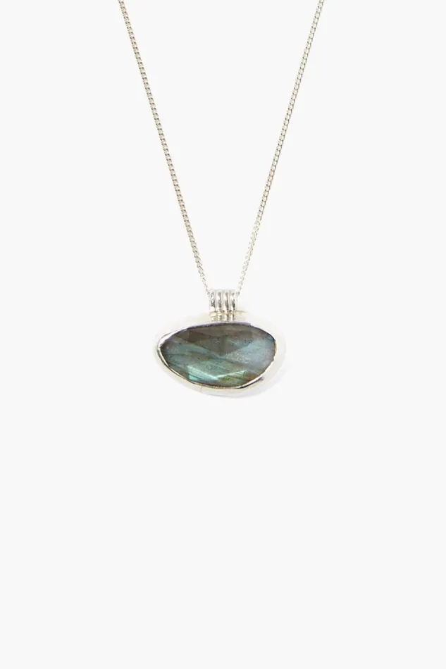 Chan Luu Delta Necklace Labradorite Women Necklaces