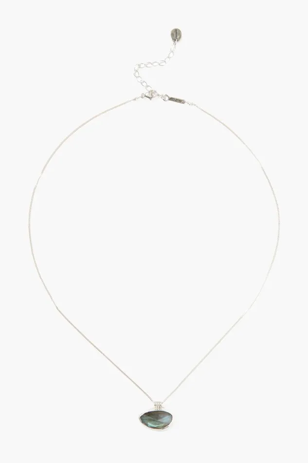 Chan Luu Delta Necklace Labradorite Women Necklaces