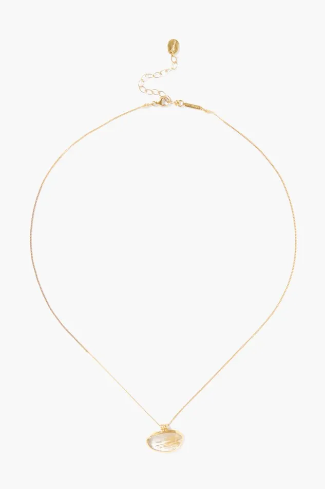 Chan Luu Delta Necklace Rutilated Quartz Women Necklaces