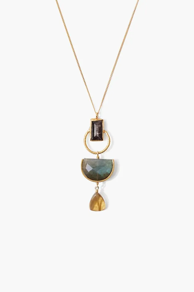 Chan Luu Elsie Necklace Hypersthene Mix Women Necklaces