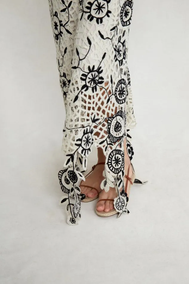 Chan Luu Francesca Dress Black Women Dresses
