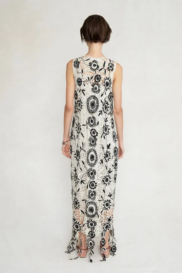 Chan Luu Francesca Dress Black Women Dresses