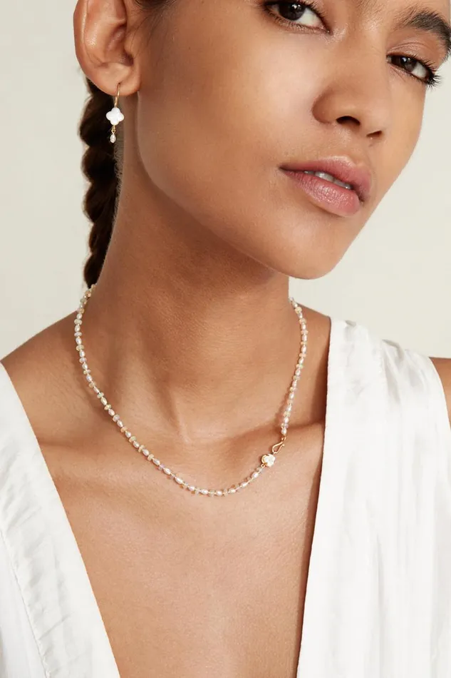 Chan Luu Harlow Necklace Opal Mix Women Necklaces