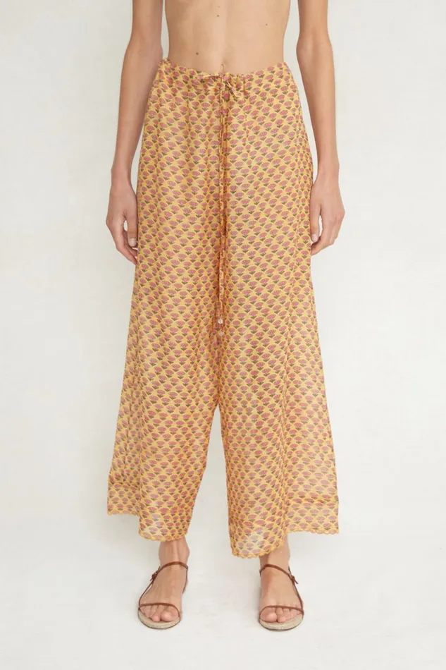 Chan Luu Harper Pant Saffron Women Bottoms