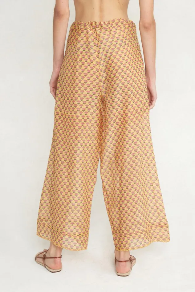 Chan Luu Harper Pant Saffron Women Bottoms
