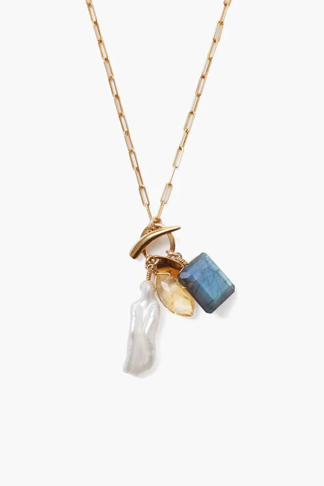 Chan Luu Labradorite Mix Voyage Necklace Women Necklaces