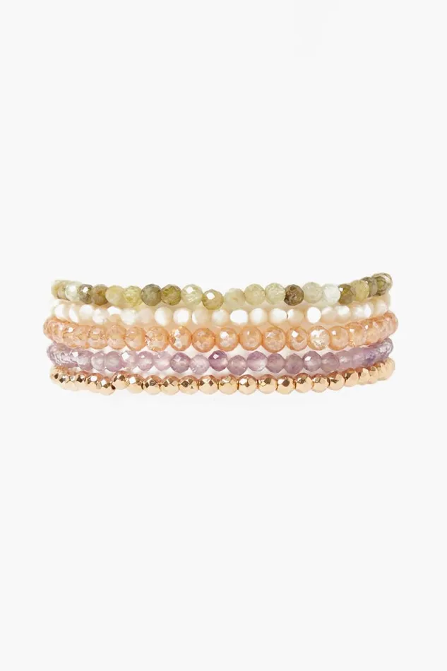 Chan Luu Laguna Naked Wrap Bracelet Multi Mix Women Bracelets