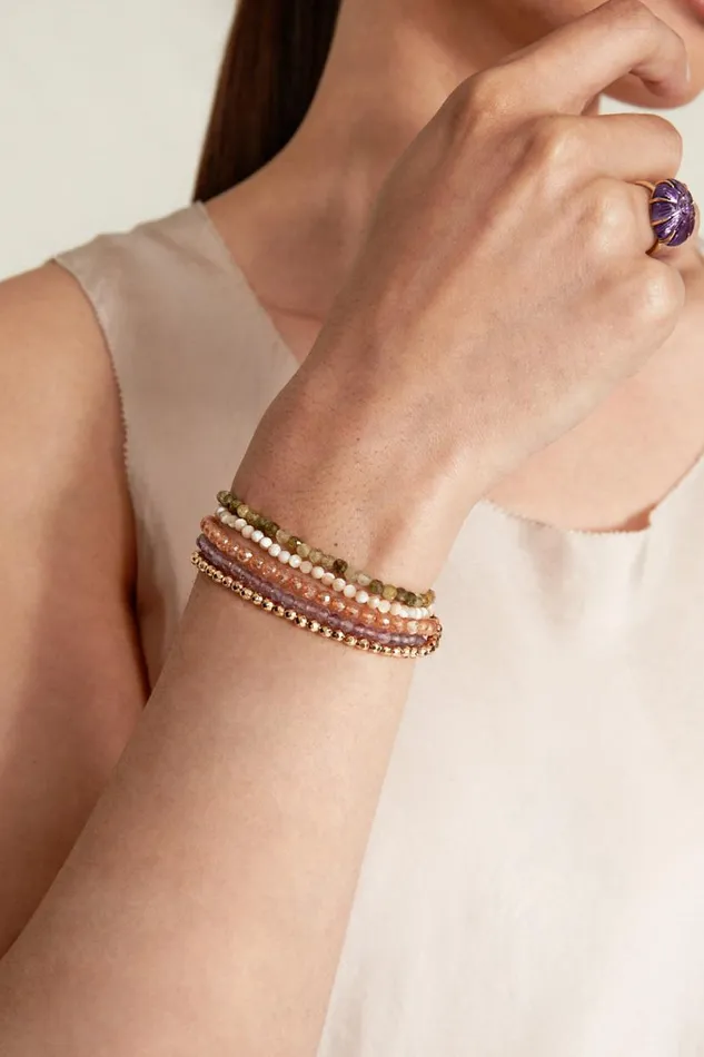 Chan Luu Laguna Naked Wrap Bracelet Multi Mix Women Bracelets